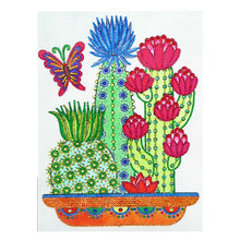 Load image into Gallery viewer, Crystal Rhinestone Diamond Painting Kit | Cactus
