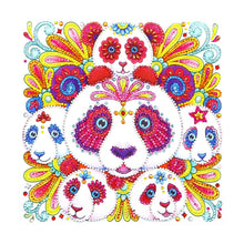 Load image into Gallery viewer, Crystal Rhinestone Diamond Painting Kit | Cartoon Animal Panda
