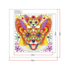 Load image into Gallery viewer, Crystal Rhinestone Diamond Painting Kit | Cartoon Animal Dog
