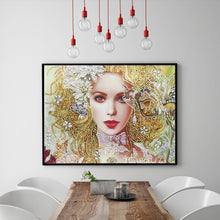 Load image into Gallery viewer, Crystal Rhinestone Diamond Painting Kit | Beautiful woman
