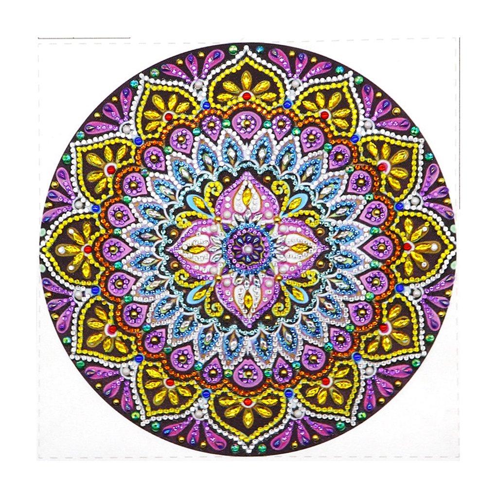 Crystal Rhinestone Diamond Painting Kit | Mandala Flower