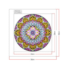 Load image into Gallery viewer, Crystal Rhinestone Diamond Painting Kit | Mandala Flower
