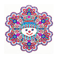 Load image into Gallery viewer, Crystal Rhinestone Diamond Painting Kit | Cartoon Christmas Snowman Doll
