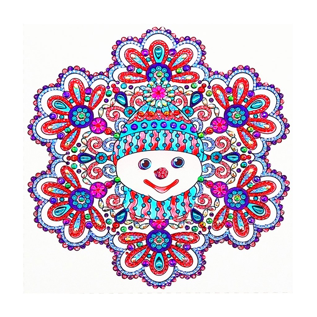Crystal Rhinestone Diamond Painting Kit | Cartoon Christmas Snowman Doll