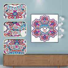 Load image into Gallery viewer, Crystal Rhinestone Diamond Painting Kit | Cartoon Christmas Snowman Doll
