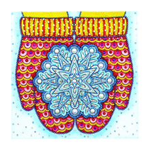 Load image into Gallery viewer, Crystal Rhinestone Diamond Painting Kit | Christmas Gloves
