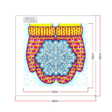Load image into Gallery viewer, Crystal Rhinestone Diamond Painting Kit | Christmas Gloves
