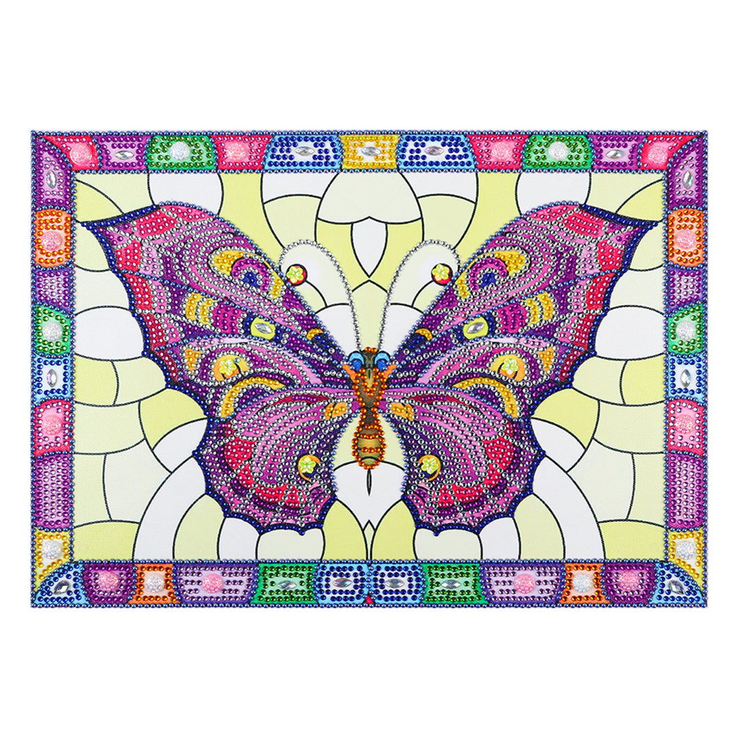 Crystal Rhinestone Diamond Painting Kit |  Butterfly