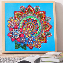 Load image into Gallery viewer, Crystal Rhinestone Diamond Painting Kit | Mandala
