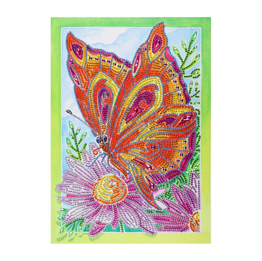 Crystal Rhinestone Diamond Painting Kit | butterfly