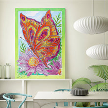 Load image into Gallery viewer, Crystal Rhinestone Diamond Painting Kit | butterfly
