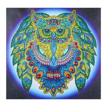 Load image into Gallery viewer, Crystal Rhinestone Diamond Painting Kit | Animal Owl
