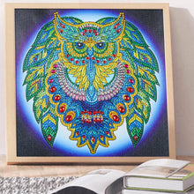 Load image into Gallery viewer, Crystal Rhinestone Diamond Painting Kit | Animal Owl
