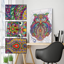 Load image into Gallery viewer, Crystal Rhinestone Diamond Painting Kit | Cartoon Owl
