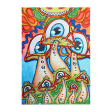 Load image into Gallery viewer, Crystal Rhinestone Diamond Painting Kit | Cartoon Weird Mushroom Eyes
