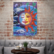 Load image into Gallery viewer, Crystal Rhinestone Diamond Painting Kit | Sun Smiley
