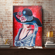 Load image into Gallery viewer, Crystal Rhinestone Diamond Painting Kit | Prom Beauty
