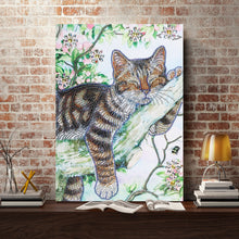 Load image into Gallery viewer, Crystal Rhinestone Diamond Painting Kit | Animal Cat
