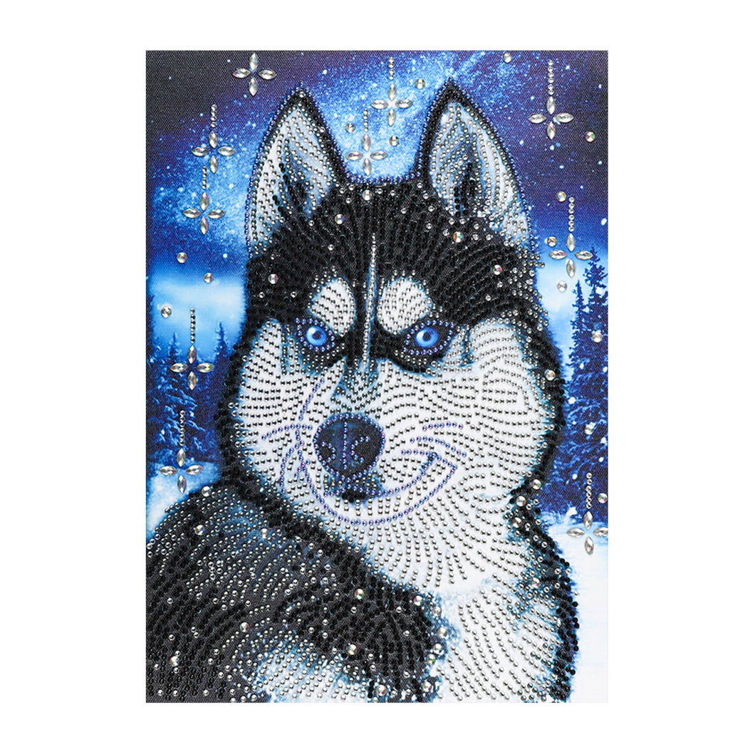 Crystal Rhinestone Diamond Painting Kit | Animal Wolf