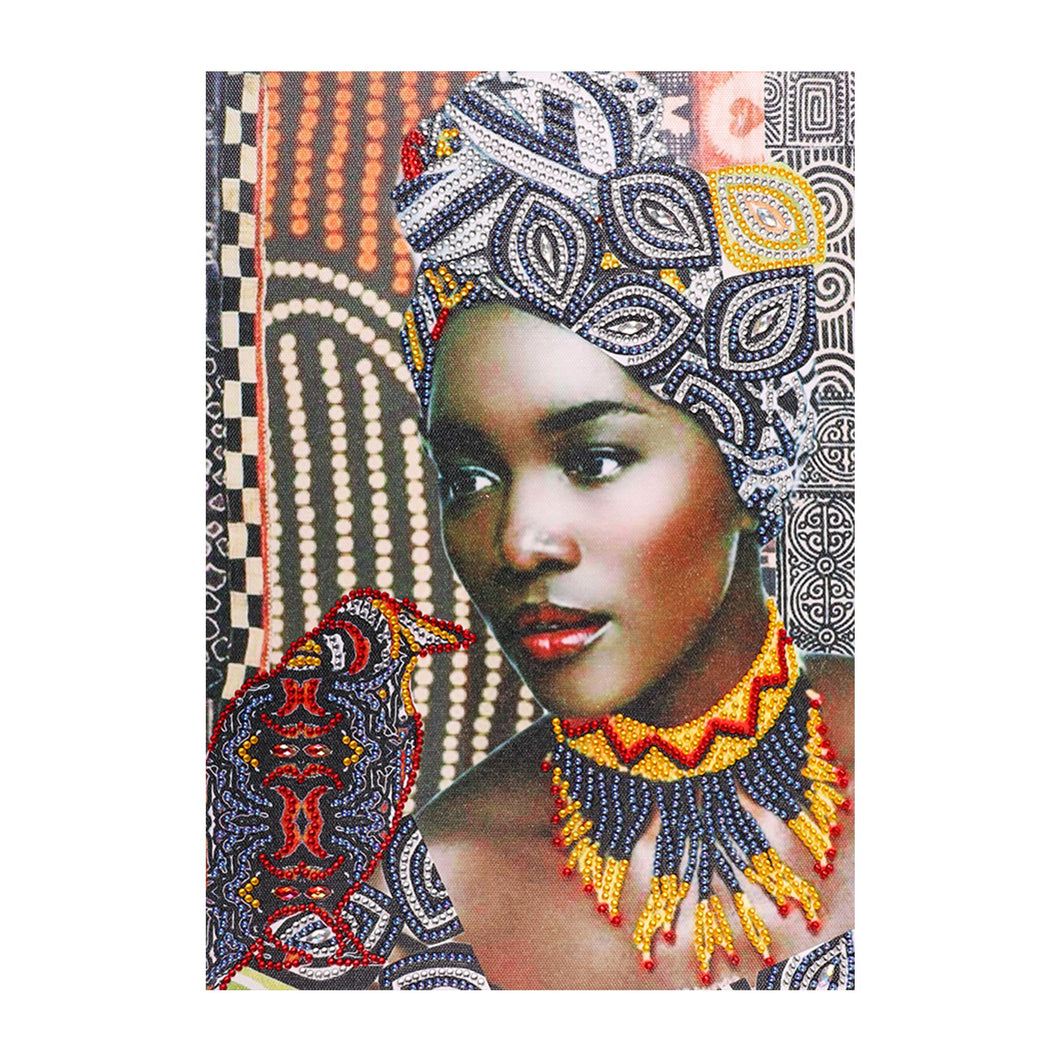 Crystal Rhinestone Diamond Painting Kit | Black Women