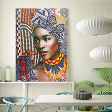 Load image into Gallery viewer, Crystal Rhinestone Diamond Painting Kit | Black Women
