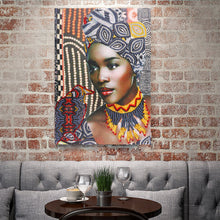Load image into Gallery viewer, Crystal Rhinestone Diamond Painting Kit | Black Women
