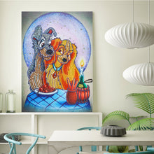 Load image into Gallery viewer, Crystal Rhinestone Diamond Painting Kit | Love Dog
