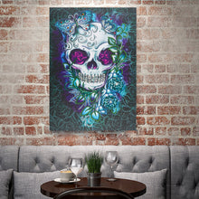 Load image into Gallery viewer, Crystal Rhinestone Diamond Painting Kit | Skull and Crossbones
