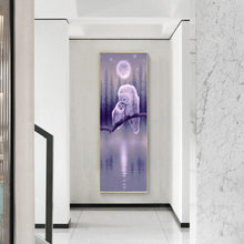 Load image into Gallery viewer, Full Diamond Painting kit | Owl mother and child
