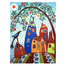 Load image into Gallery viewer, Crystal Rhinestone Diamond Painting Kit | Cartoon Town
