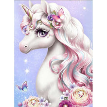 Load image into Gallery viewer, Full Diamond Painting kit | Beauty unicorn
