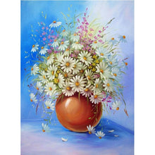 Load image into Gallery viewer, Full Diamond Painting kit | Beautiful daisies
