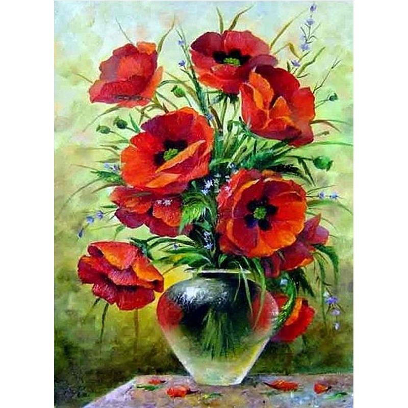 Full Diamond Painting kit | Flower Ranunculus