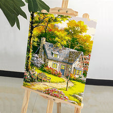 Load image into Gallery viewer, DIY Painting by number kit | Idyllic countryside
