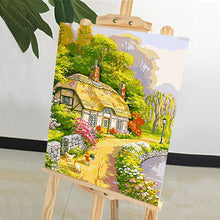 Load image into Gallery viewer, DIY Painting by number kit | Rural landscape
