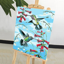 Load image into Gallery viewer, DIY Painting by number kit | Hummingbird
