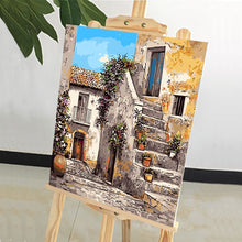 Load image into Gallery viewer, DIY Painting by number kit | Country road
