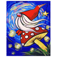 Load image into Gallery viewer, DIY Painting by number kit | Mushroom Elf
