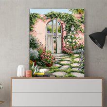 Load image into Gallery viewer, DIY Painting by number kit | Garden gate
