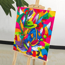 Load image into Gallery viewer, DIY Painting by number kit | Worker picking corn
