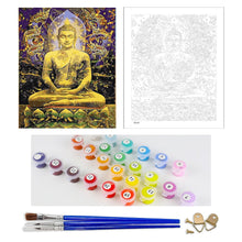 Load image into Gallery viewer, DIY Painting by number kit | Buddha
