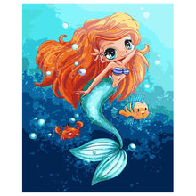 Load image into Gallery viewer, DIY Painting by number kit | Mermaid
