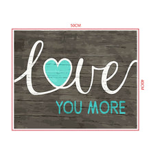 Load image into Gallery viewer, DIY Painting by number kit | Love you more
