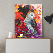 Load image into Gallery viewer, DIY Painting by number kit | Animal owl
