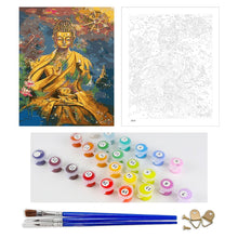 Load image into Gallery viewer, DIY Painting by number kit | Buddha
