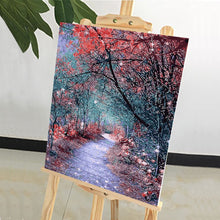 Load image into Gallery viewer, DIY Painting by number kit | Deep mountain road
