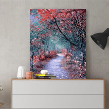 Load image into Gallery viewer, DIY Painting by number kit | Deep mountain road
