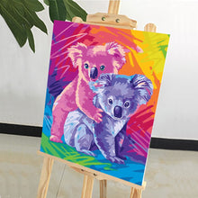 Load image into Gallery viewer, DIY Painting by number kit | Cute koalas
