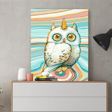 Load image into Gallery viewer, DIY Painting by number kit | Cute owl
