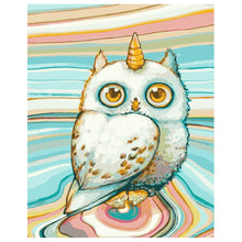 Load image into Gallery viewer, DIY Painting by number kit | Cute owl
